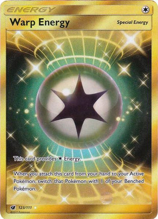 Warp Energy (Secret) - SM Crimson Invasion - Holofoil - Near Mint (NM)