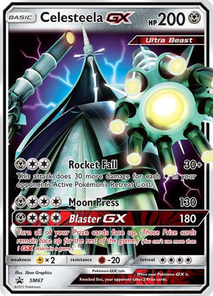 Celesteela GX - SM67 - SM Promos - Holofoil - Damaged