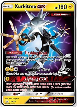 Xurkitree GX - SM68 - SM Promos - Holofoil - Damaged