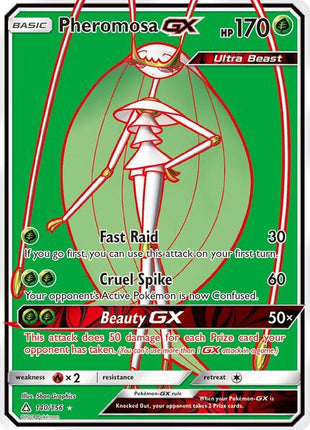 Pheromosa GX (Full Art) - SM Ultra Prism - Holofoil - Near Mint (NM)