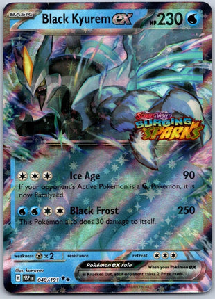 Black Kyurem ex (Surging Sparks Stamped) - Miscellaneous Cards and Products - Holofoil - Near Mint (NM)