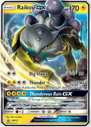 Raikou GX - SM Promos - Holofoil - Lightly Played (LP)