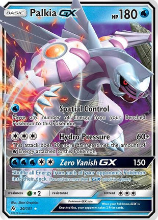 Palkia GX - SM Forbidden Light - Holofoil - Near Mint (NM)
