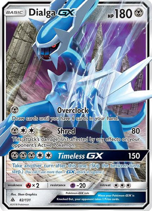 Dialga GX - SM Forbidden Light - Holofoil - Near Mint (NM)