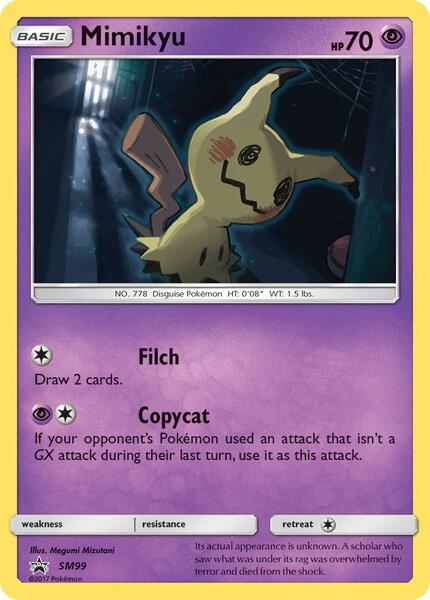Mimikyu - SM99 - SM Promos - Holofoil - Near Mint (NM)
