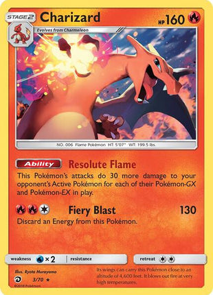 Charizard - Dragon Majesty - Reverse Holofoil - Near Mint (NM)