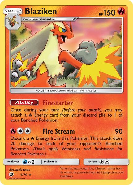 Blaziken - Dragon Majesty - Reverse Holofoil - Near Mint (NM)