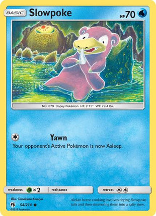 Slowpoke - SM Lost Thunder - Reverse Holofoil - Near Mint (NM)