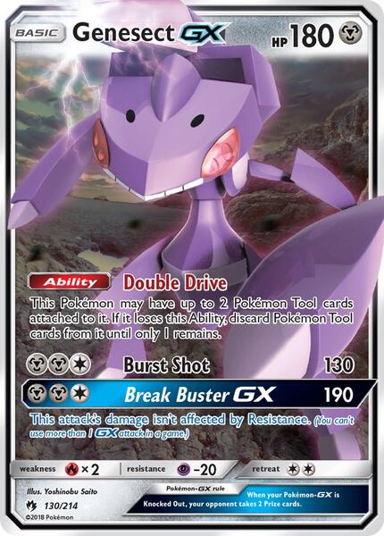 Genesect GX - SM Lost Thunder - Holofoil - Near Mint (NM)