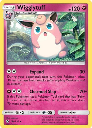 Wigglytuff - SM Lost Thunder - Reverse Holofoil - Lightly Played (LP)