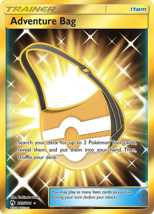 Adventure Bag (Secret) - SM Lost Thunder - Holofoil - Near Mint (NM)