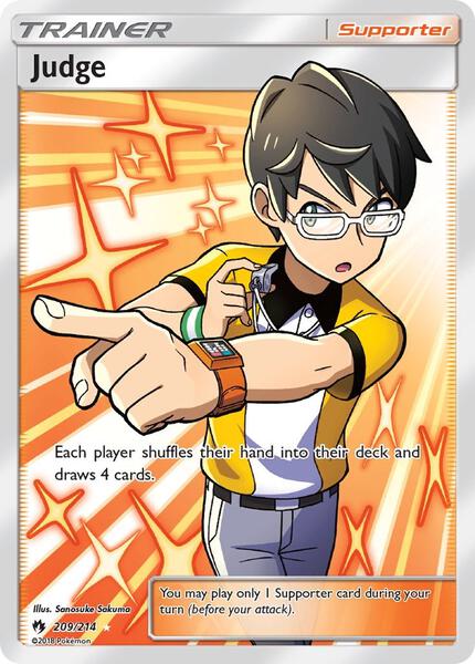 Judge (Full Art) - SM Lost Thunder - Holofoil - Near Mint (NM)