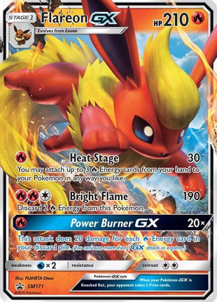 Flareon GX - SM171 - SM Promos - Holofoil - Near Mint (NM)