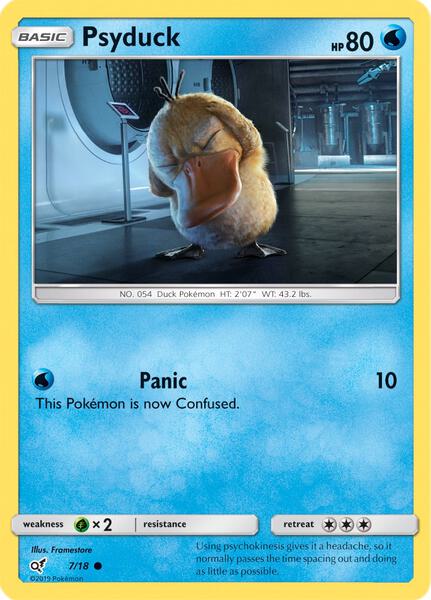 Psyduck (Holo Common) - Detective Pikachu - Holofoil - Near Mint (NM)