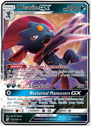 Weavile GX - SM Unified Minds - Holofoil - Near Mint (NM)