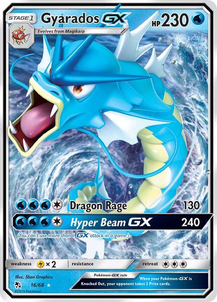 Gyarados GX - Hidden Fates - Holofoil - Near Mint (NM)