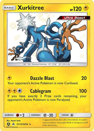 Xurkitree - Hidden Fates Shiny Vault - Holofoil - Near Mint (NM)