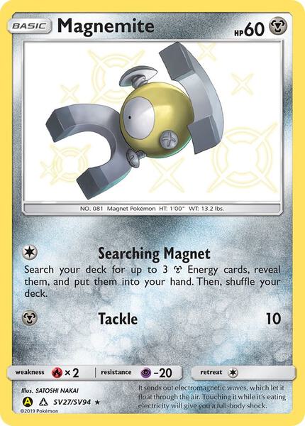 Magnemite - Hidden Fates Shiny Vault - Holofoil - Near Mint (NM)