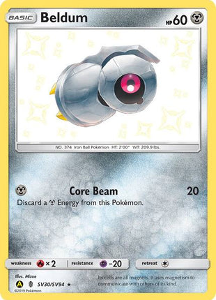 Beldum - Hidden Fates Shiny Vault - Holofoil - Near Mint (NM)