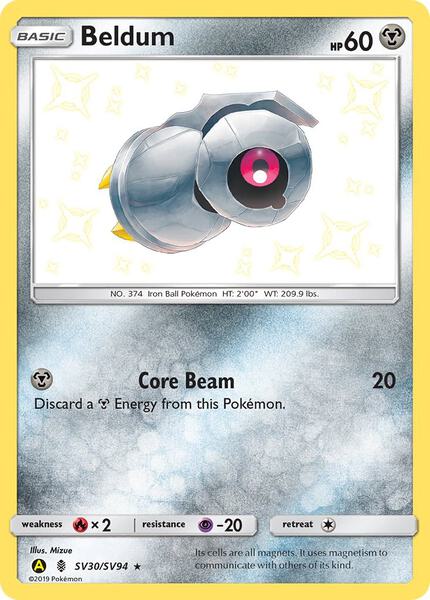 Beldum - Hidden Fates Shiny Vault - Holofoil - Near Mint (NM)