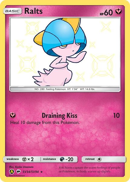 Ralts - Hidden Fates Shiny Vault - Holofoil - Near Mint (NM)