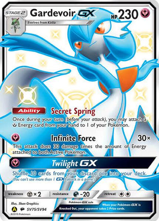 Gardevoir GX - Hidden Fates Shiny Vault - Holofoil - Near Mint (NM)