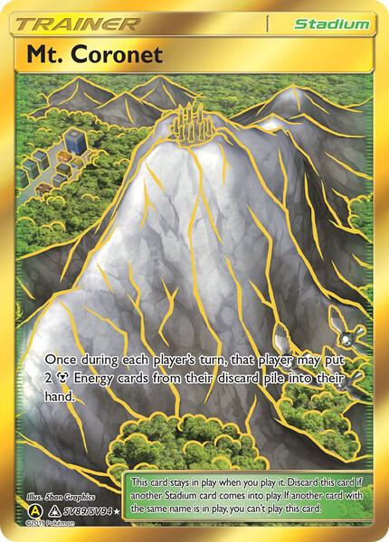 Mt. Coronet - Hidden Fates Shiny Vault - Holofoil - Near Mint (NM)