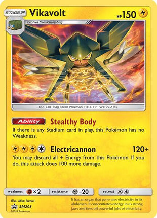 Vikavolt - SM208 - SM Promos - Holofoil - Near Mint (NM)