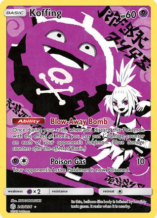 Koffing (Secret) - SM Cosmic Eclipse - Holofoil - Near Mint (NM)