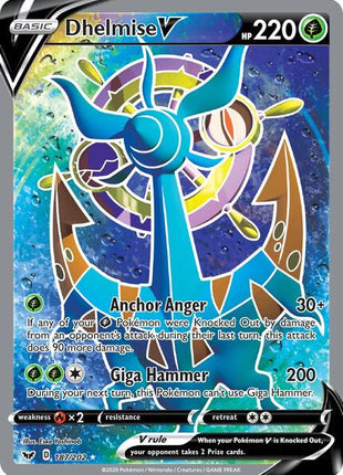 Dhelmise V (Full Art) - SWSH01 Sword and Shield Base Set - Holofoil - Near Mint (NM)