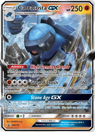 Carracosta GX - SM239 - SM Promos - Holofoil - Near Mint (NM)