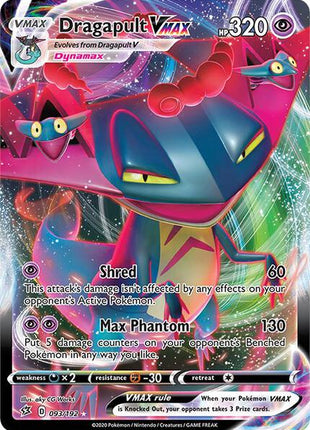 Dragapult VMAX - SWSH02 Rebel Clash - Holofoil - Near Mint (NM)