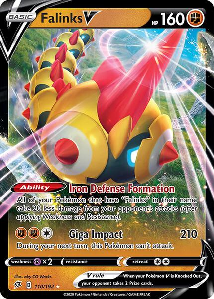 Falinks V - SWSH02 Rebel Clash - Holofoil - Near Mint (NM)