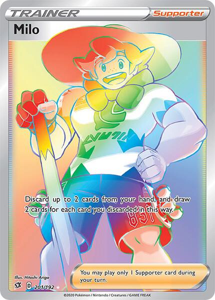 Milo (Secret) - SWSH02 Rebel Clash - Holofoil - Near Mint (NM)