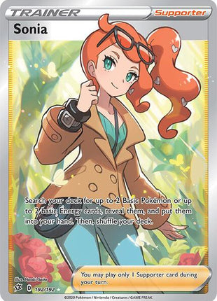 Sonia (Full Art) - SWSH02 Rebel Clash - Holofoil - Near Mint (NM)