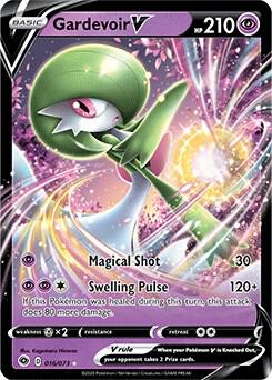 Gardevoir V - Champions Path - Holofoil - Moderately Played (MP)