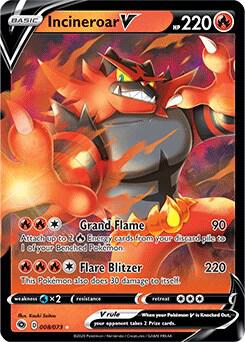 Incineroar V - Champions Path - Holofoil - Near Mint (NM)