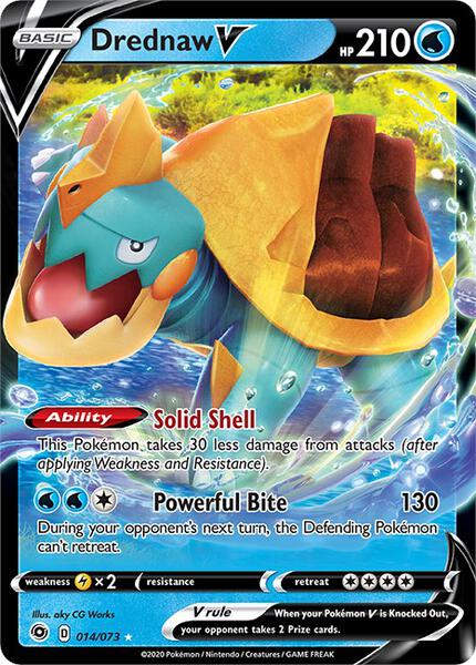 Drednaw V - Champions Path - Holofoil - Near Mint (NM)