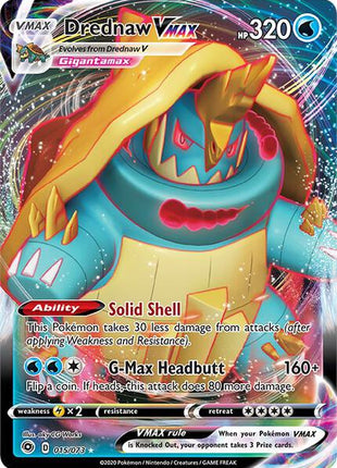 Drednaw VMAX - Champions Path - Holofoil - Near Mint (NM)