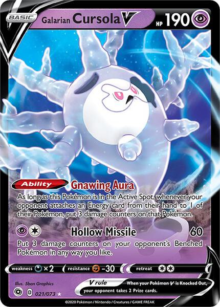 Galarian Cursola V - Champions Path - Holofoil - Near Mint (NM)