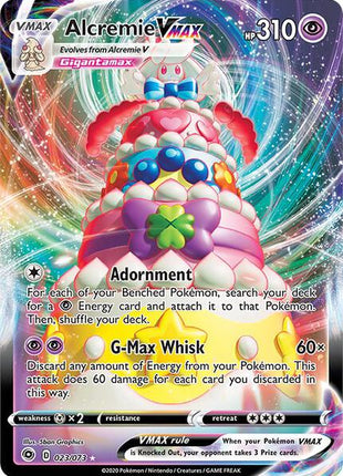 Alcremie VMAX - Champions Path - Holofoil - Near Mint (NM)