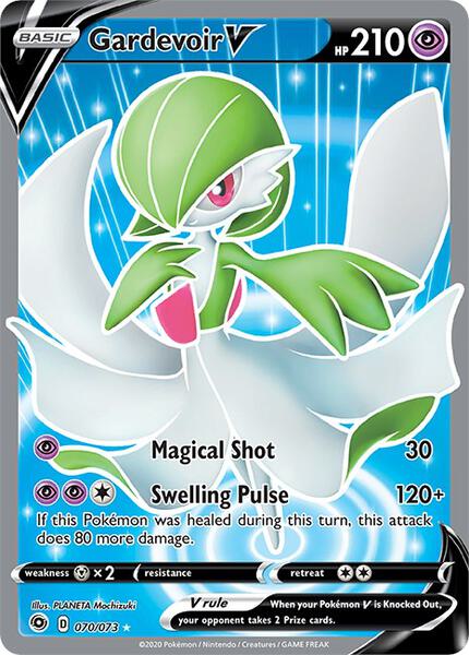 Gardevoir V (Full Art) - Champions Path - Holofoil - Near Mint (NM)