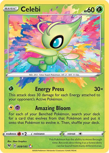 Celebi - SWSH04 Vivid Voltage - Holofoil - Near Mint (NM)
