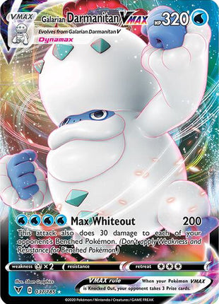 Galarian Darmanitan VMAX - SWSH04 Vivid Voltage - Holofoil - Near Mint (NM)