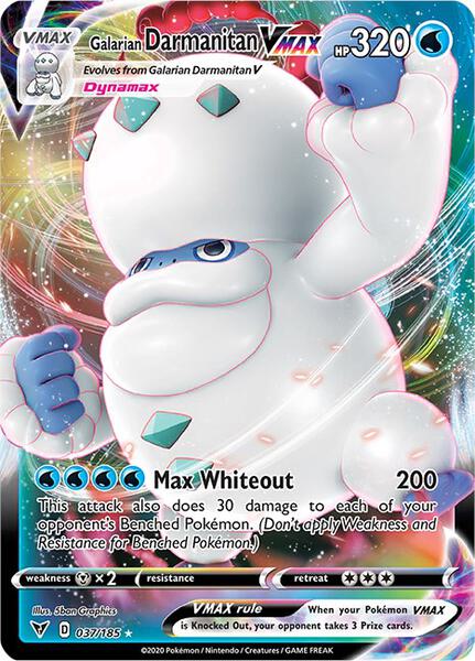 Galarian Darmanitan VMAX - SWSH04 Vivid Voltage - Holofoil - Near Mint (NM)