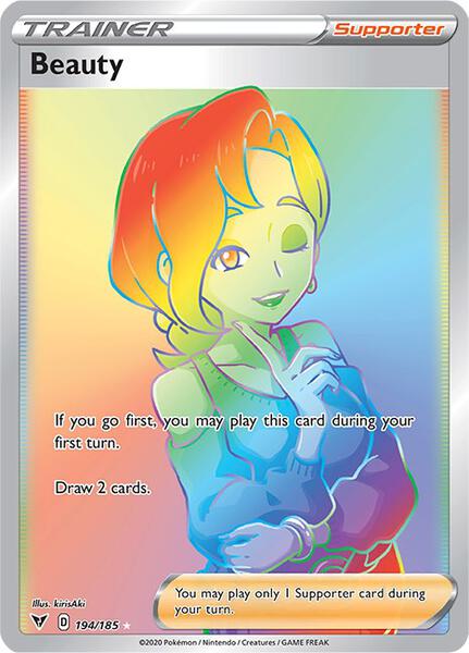 Beauty (Secret) - SWSH04 Vivid Voltage - Holofoil - Near Mint (NM)