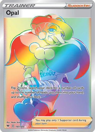 Opal (Secret) - SWSH04 Vivid Voltage - Holofoil - Near Mint (NM)