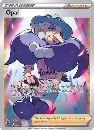 Opal (Full Art) - SWSH04 Vivid Voltage - Holofoil - Near Mint (NM)