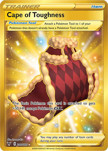 Cape of Toughness (Secret) - SWSH04 Vivid Voltage - Holofoil - Near Mint (NM)