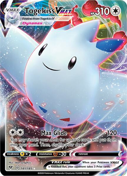 Togekiss VMAX - SWSH04 Vivid Voltage - Holofoil - Near Mint (NM)